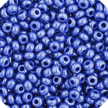 Load image into Gallery viewer, CB5035b  seed bead luster opaque royal blue  11/0

