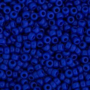 CBM0414v  cobalt blue opaque miyuki seed bead  11/0