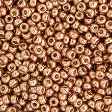 Load image into Gallery viewer, CBM4204v  champagne galv. duracoat miyuki seed bead  11/0
