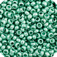 Load image into Gallery viewer, CB5021b  seed bead 11/0  metallic green
