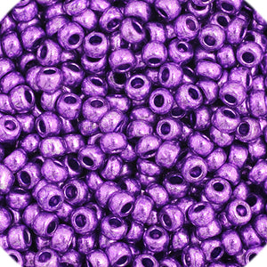 CB5025b  seed bead 11/0  metallic purple