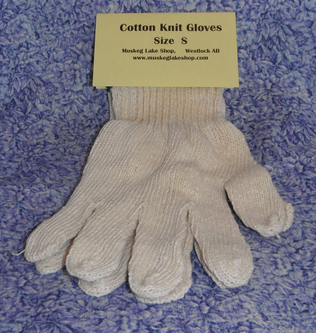 Cotton Knitt Garden Gloves