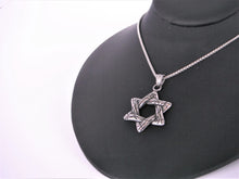 Load image into Gallery viewer, Braided Star of David Necklace

