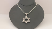 Load image into Gallery viewer, Decorative Stainless Steel Star of David Necklace
