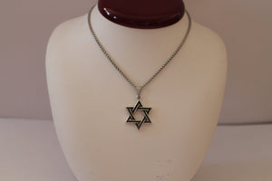 Rope Star of David Necklace