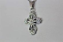 Load image into Gallery viewer, Filigree Cross Necklace
