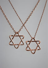 Load image into Gallery viewer, Intertwined Star of David Necklace

