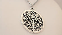 Load image into Gallery viewer, Geometric Star of David Necklace
