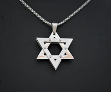 Load image into Gallery viewer, Studded Star of David Necklace
