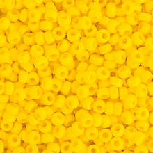Load image into Gallery viewer, CBM0404v  yellow opaque miyuki seed bead  11/0
