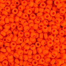 Load image into Gallery viewer, CBM0406v  opaque orange miyuki seed bead  11/0
