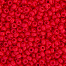 Load image into Gallery viewer, CBM0408v  opaque red miyuki seed bead 11/0
