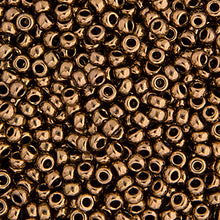 Load image into Gallery viewer, CBM0457v  light bronze opaque metallic miyuki seed bead  11/0
