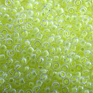 CBM1119v  chartreuse lum. neon miyuki seed bead  11/0