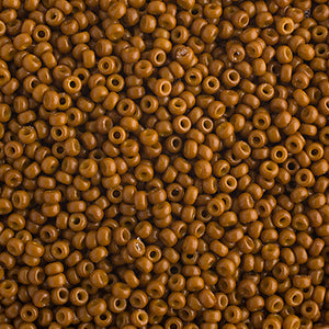 CBM4460v  nutmeg opaque duracoat miyuki seed bead  11/0