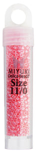 CBM0236v  RD crystal rose delica miyuki seed bead  11/0