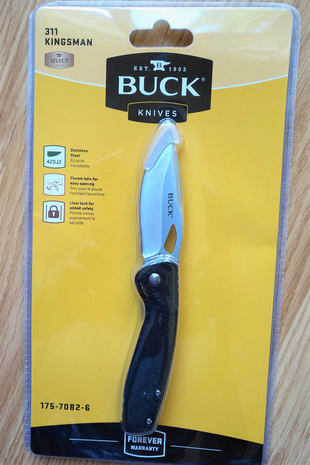 Buck Knife 311 Kingsman