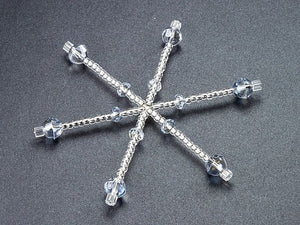 Dazzle It Snowflake Frame  6 in