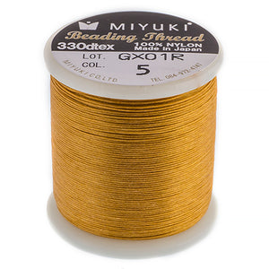 C22020-04  gold miyuki thread